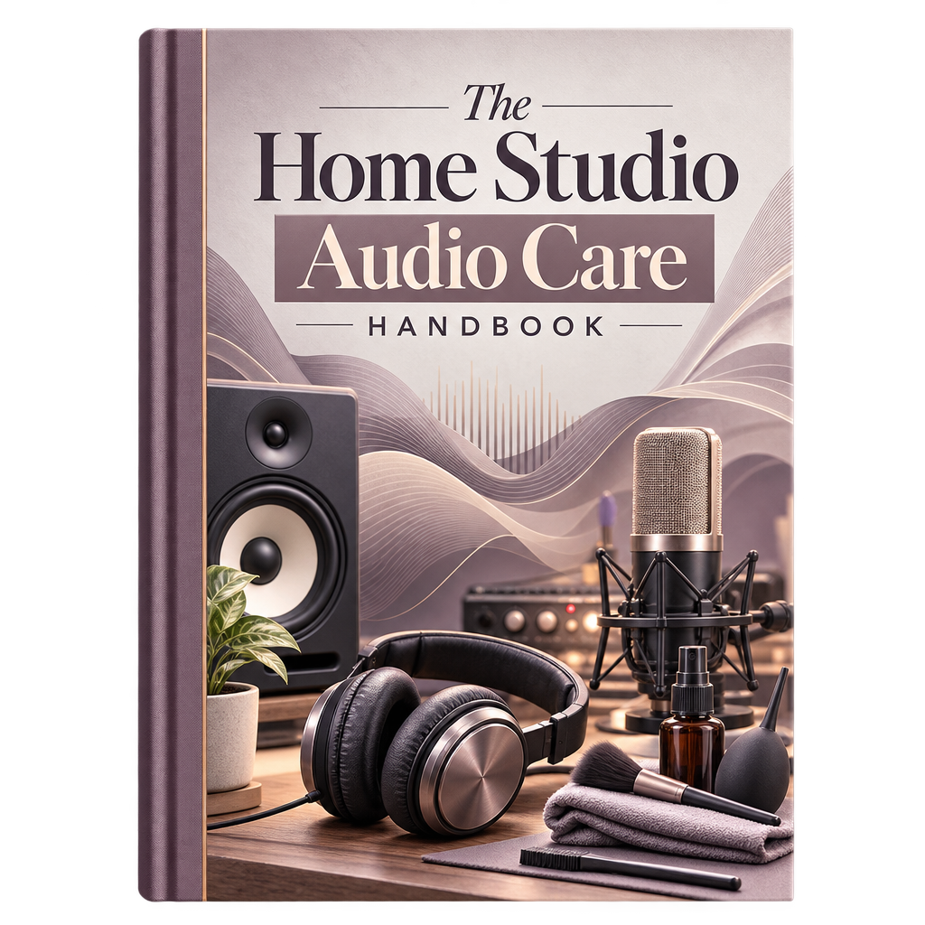 The Home Studio Audio Care Handbook ebook cover