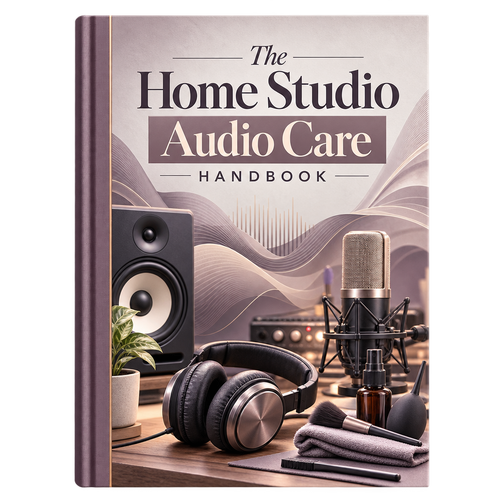 The Home Studio Audio Care Handbook ebook cover
